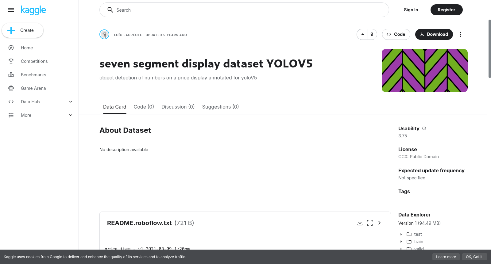 seven segment display dataset YOLOV5 数据集图片