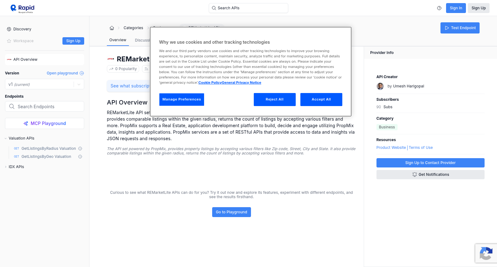 REMarketLite APIs 数据集图片
