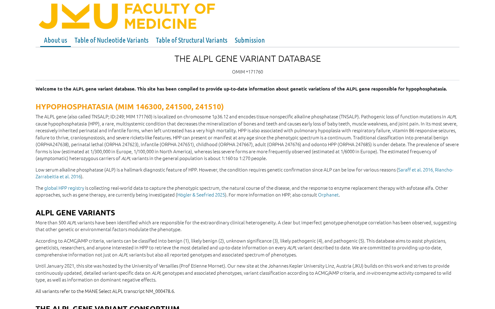 The ALPL Gene Variant Database 数据集图片