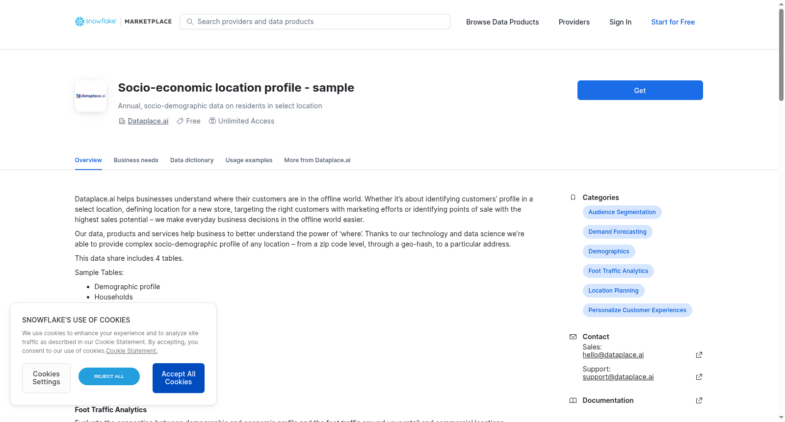 Socio-economic location profile - sample 数据集图片