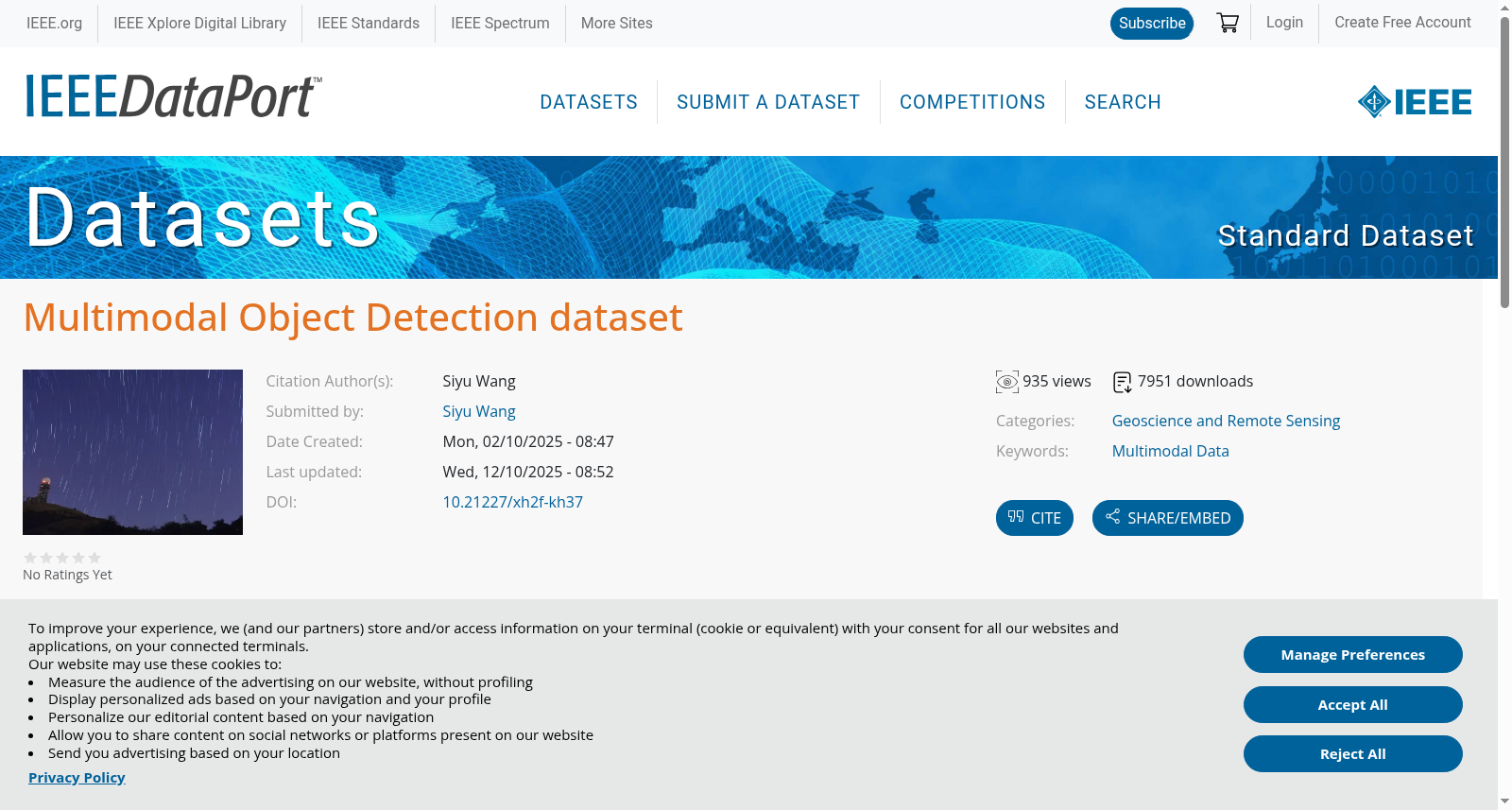Multimodal Object Detection dataset 数据集图片