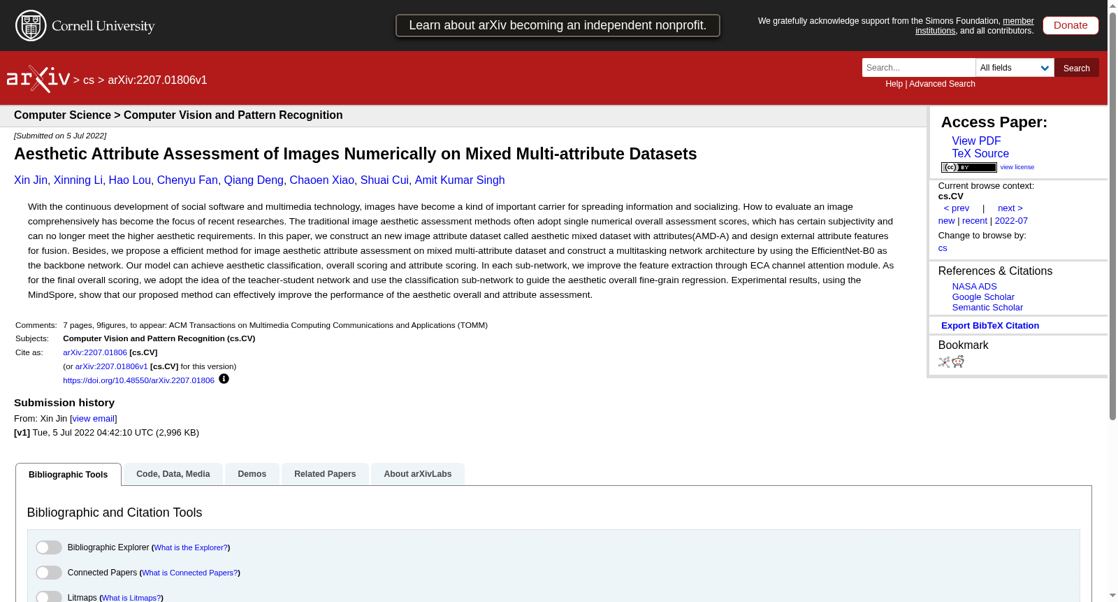 Aesthetic mixed dataset with attributes(AMD-A) 数据集图片
