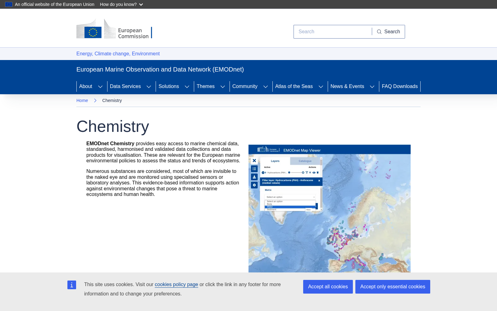 EMODnet Chemistry 数据集图片