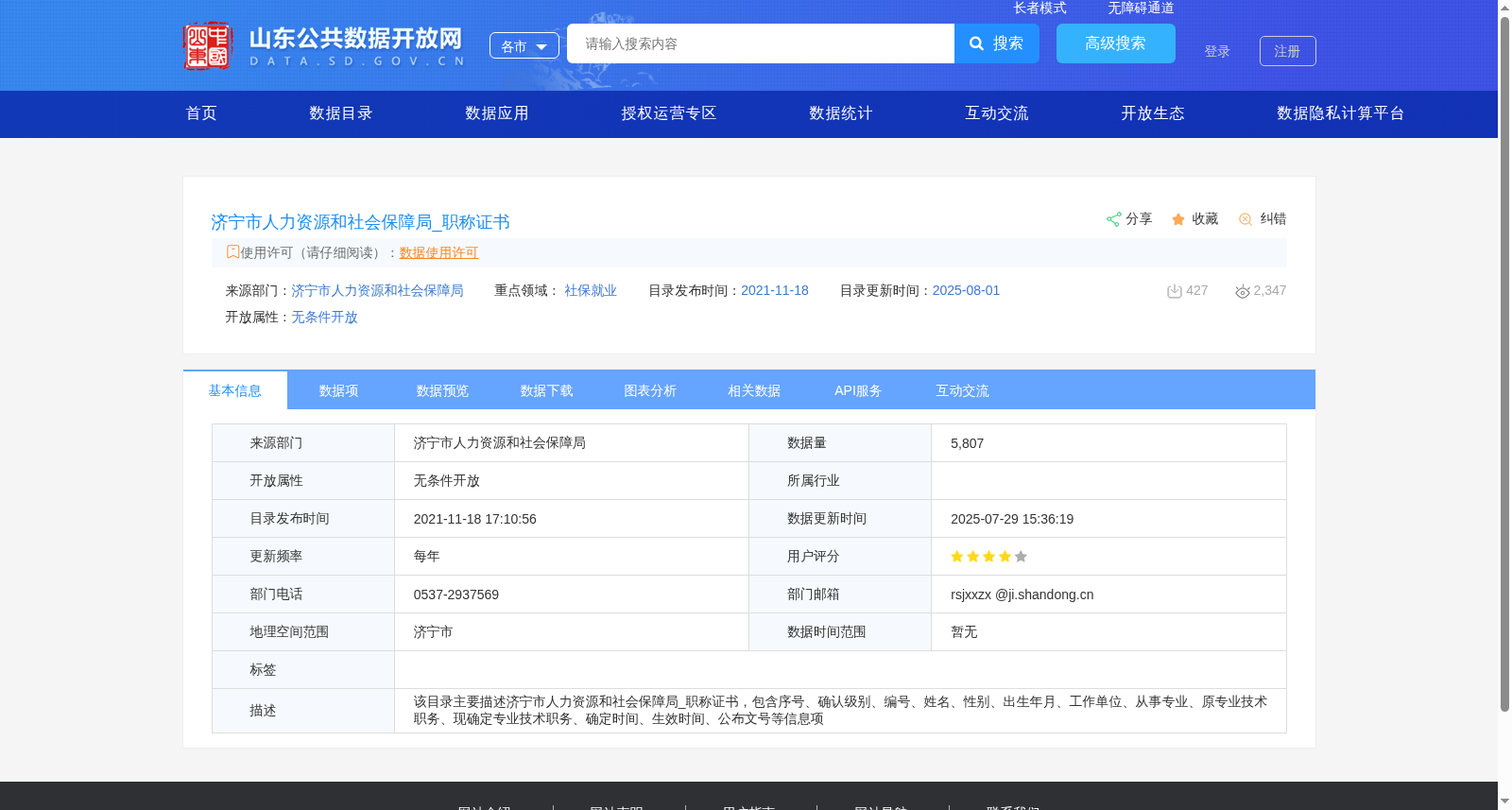 济宁市人力资源和社会保障局_职称证书 数据集图片