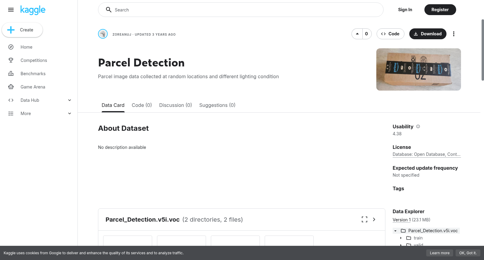 Parcel Detection 数据集图片