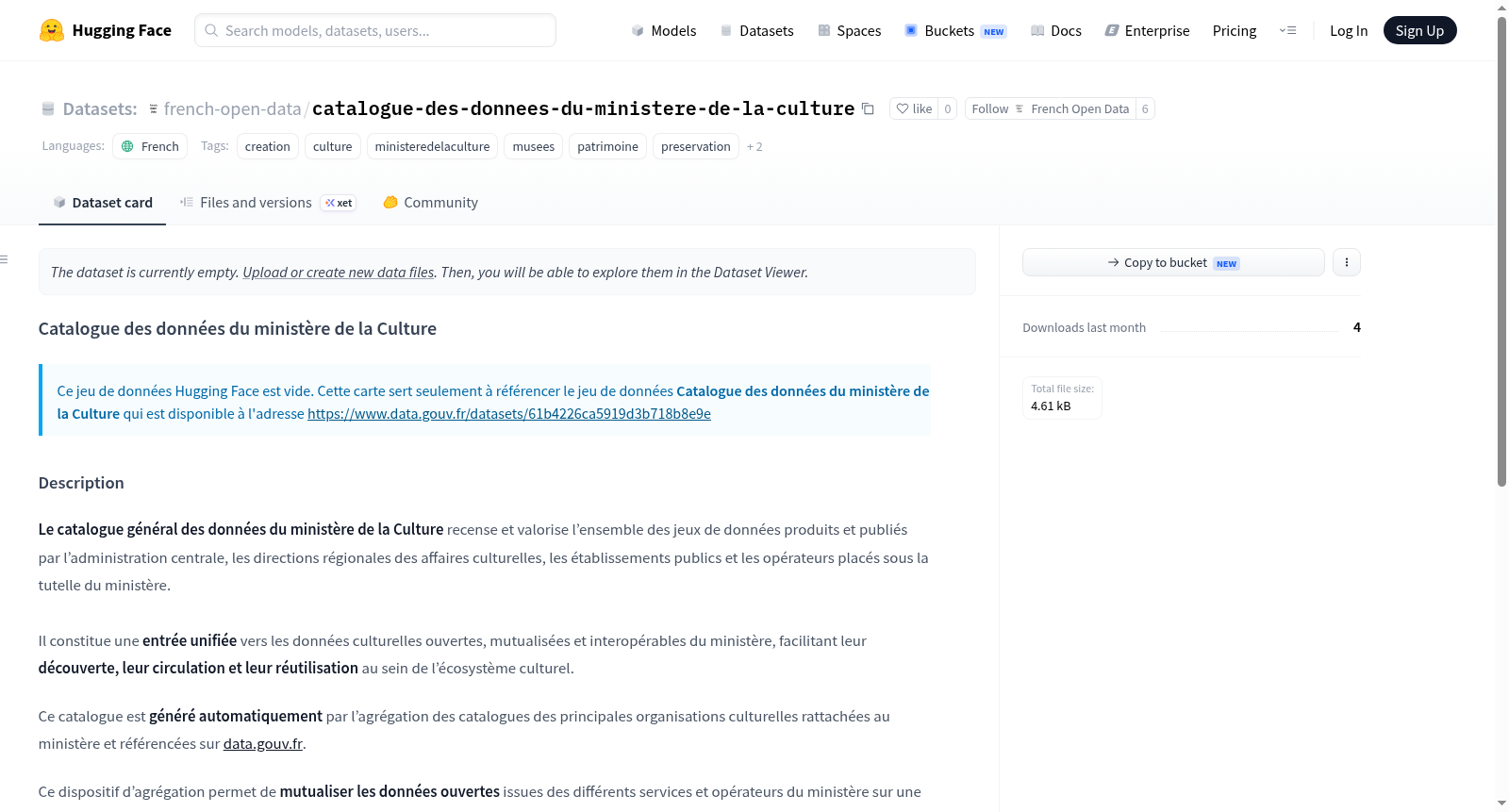 Data-Gouv-FR/catalogue-des-donnees-du-ministere-de-la-culture 数据集图片