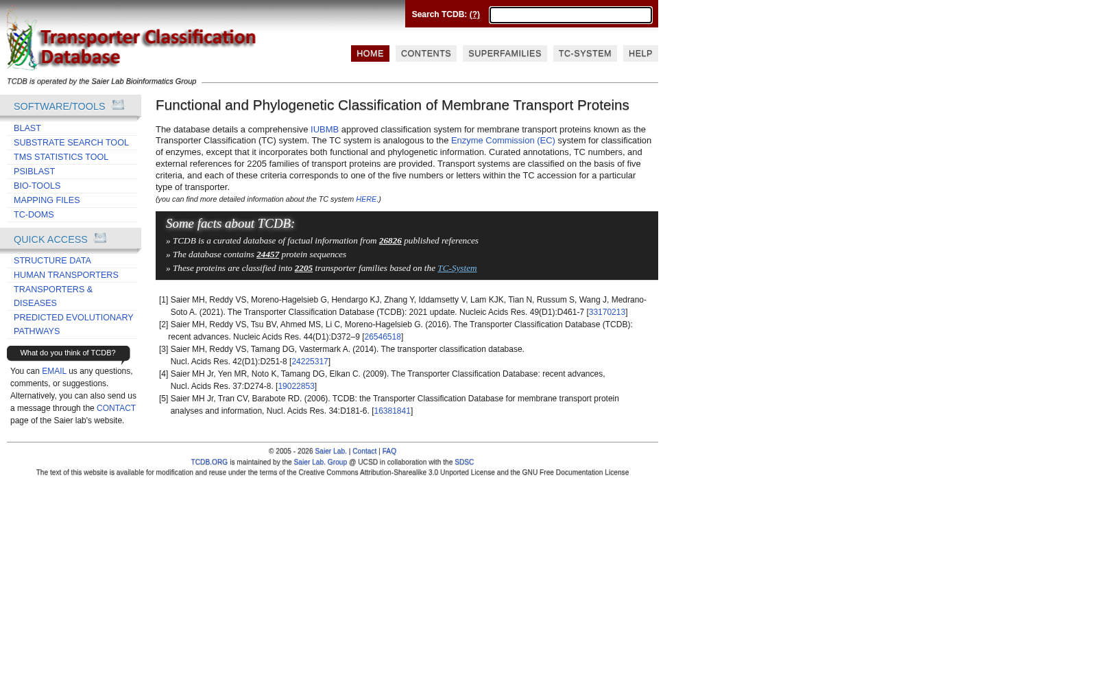 Transporter Classification Database 数据集图片