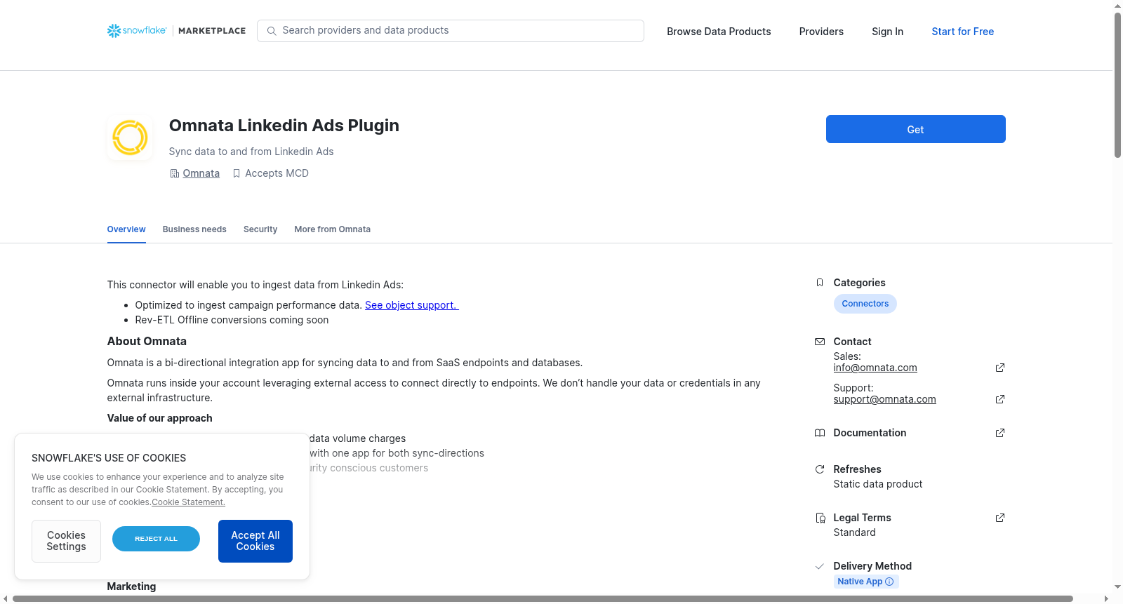 Omnata Linkedin Ads Plugin 数据集图片