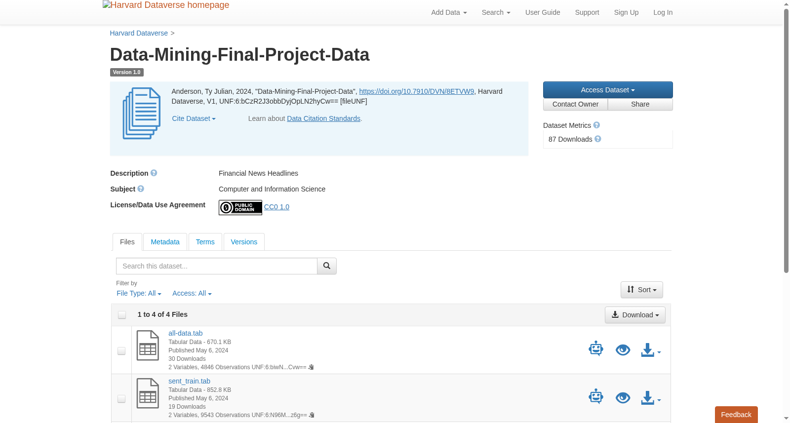Data-Mining-Final-Project-Data 数据集图片