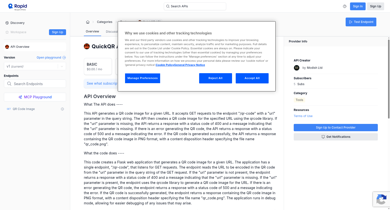 QuickQR API 数据集图片