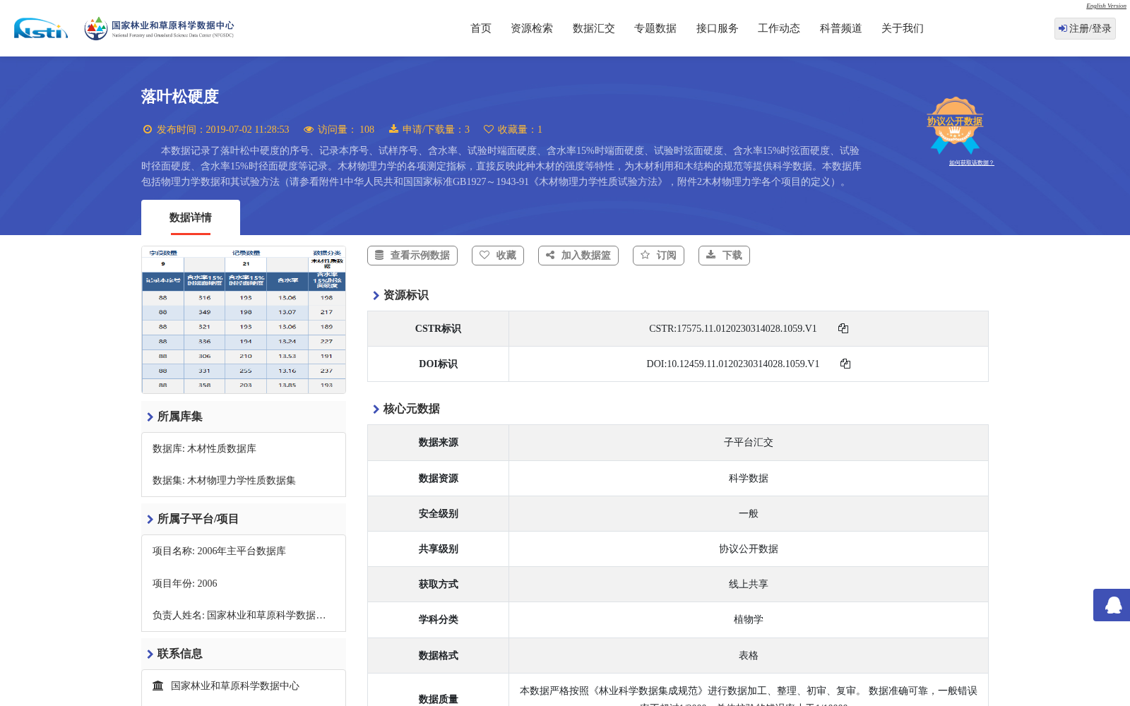 落叶松硬度 数据集图片