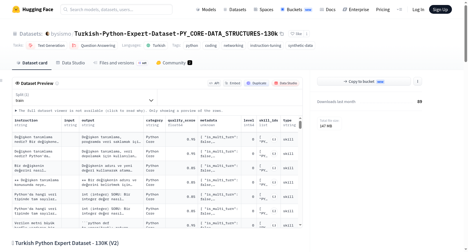 Turkish-Python-Expert-Dataset-PY_CORE-DATA_STRUCTURES-130k 数据集图片