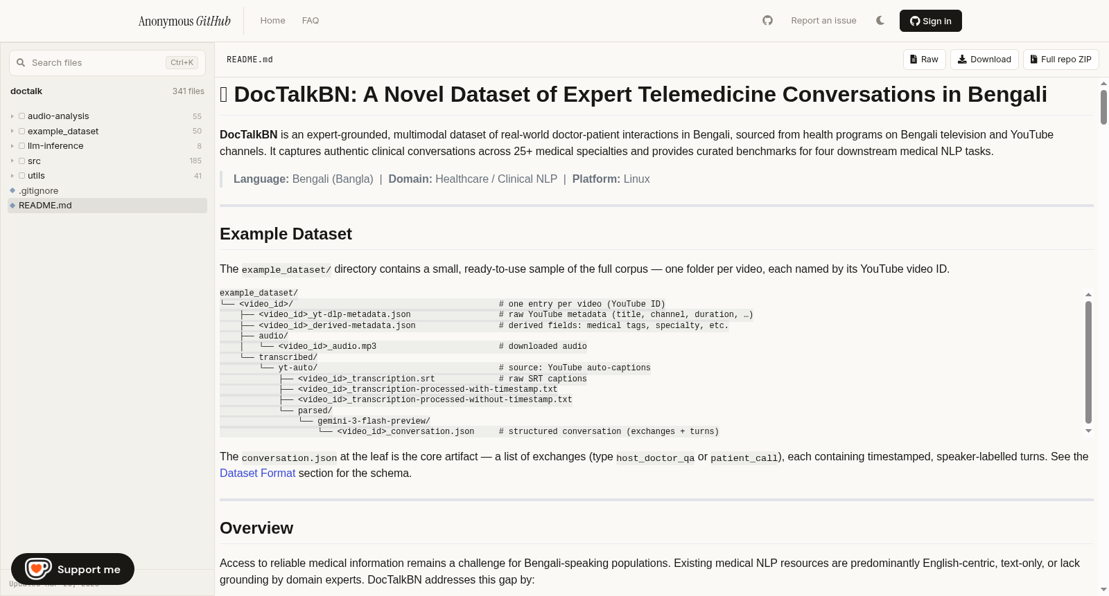 DocTalkBN 数据集图片