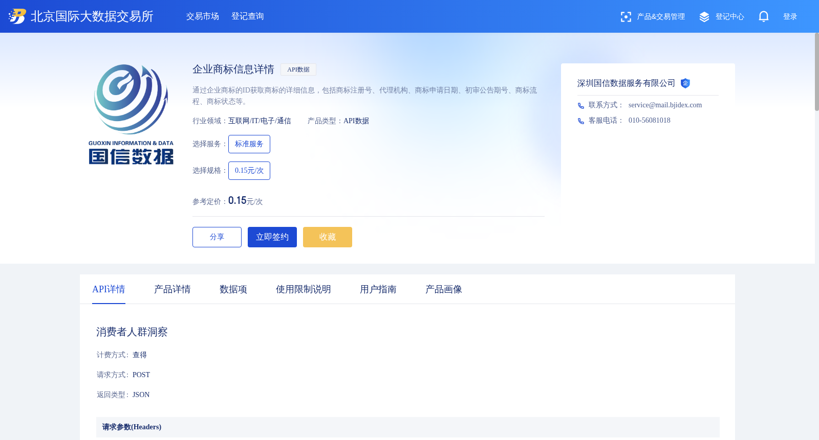 企业商标信息详情 数据集图片