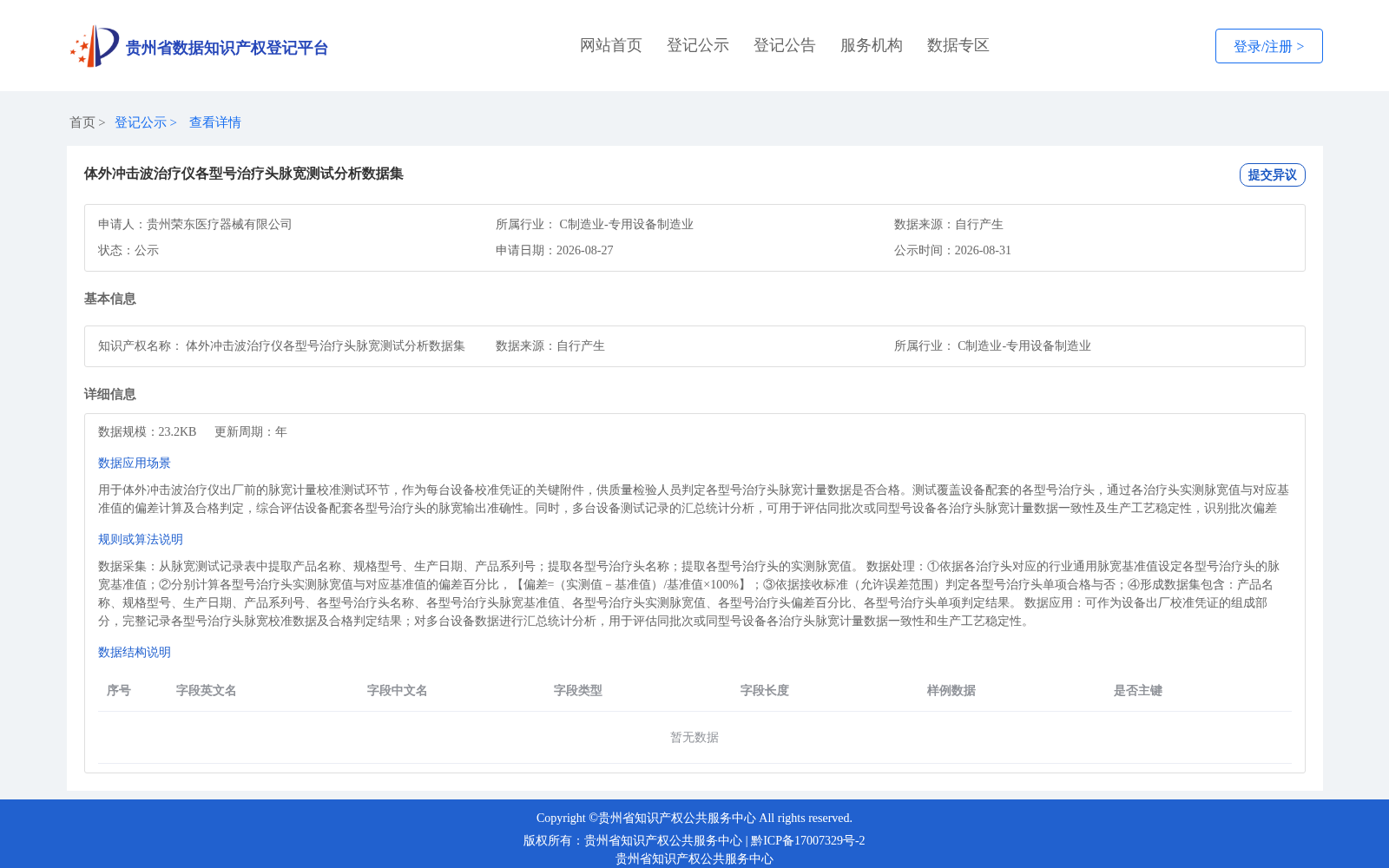 体外冲击波治疗仪各型号治疗头脉宽测试分析数据集 数据集图片