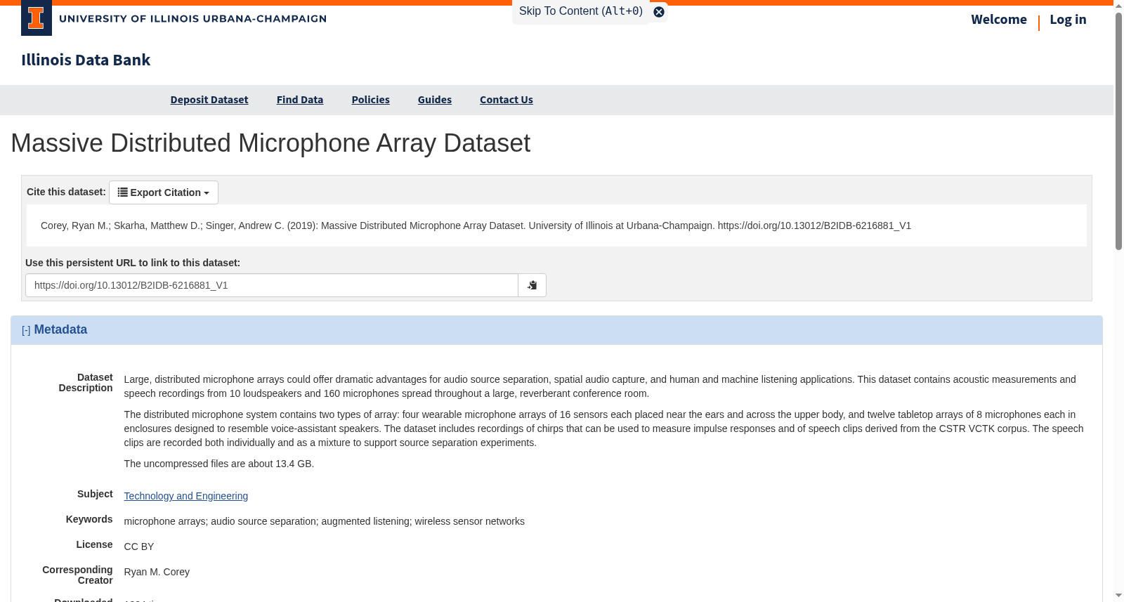 Massive Distributed Microphone Array Dataset 数据集图片