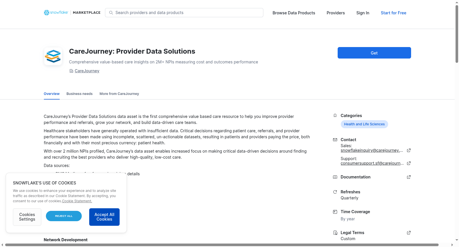CareJourney: Provider Data Solutions 数据集图片