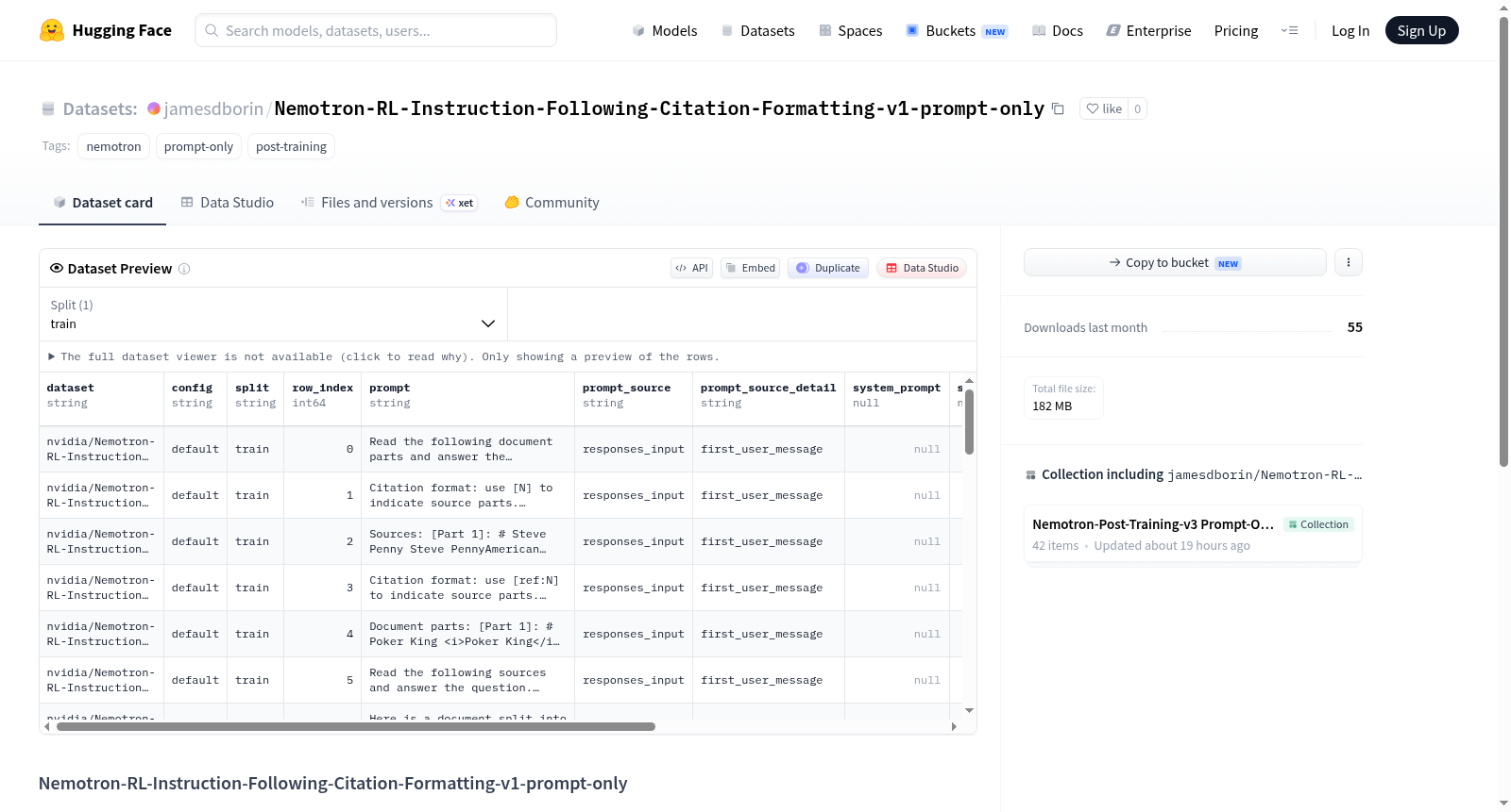 Nemotron-RL-Instruction-Following-Citation-Formatting-v1-prompt-only 数据集图片