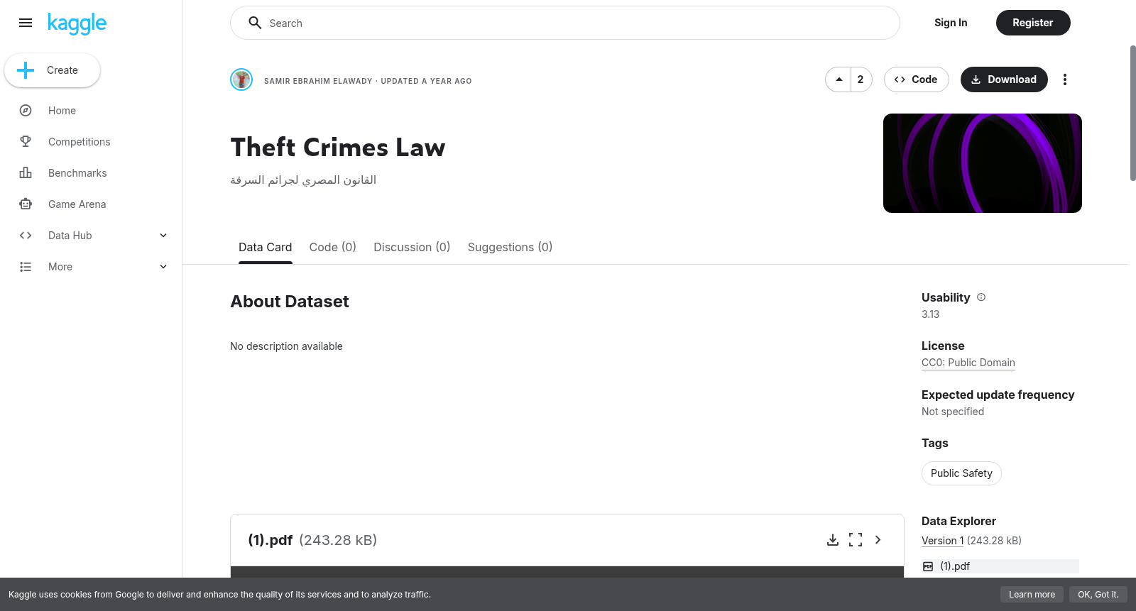 Theft Crimes Law 数据集图片