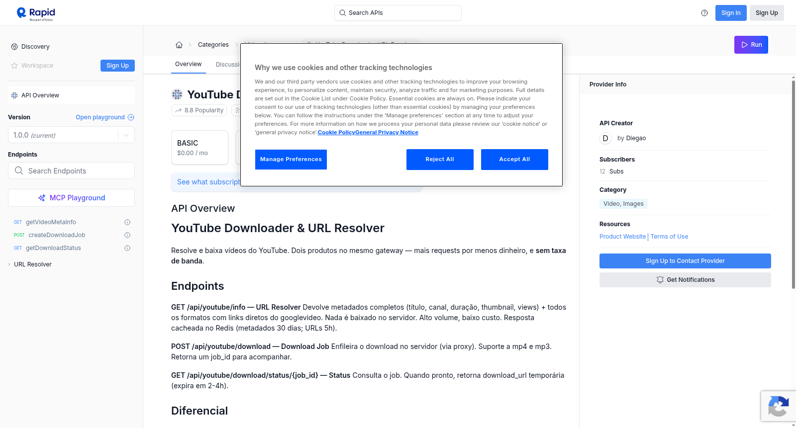 YouTube Downloader URL Resolver 数据集图片