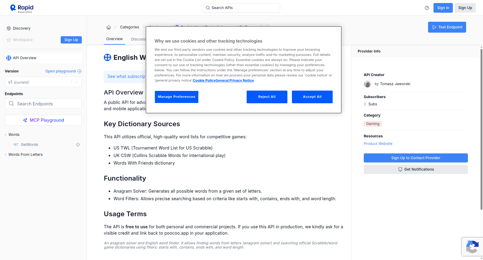 English Word Finder & Anagram API (poocoo.app) 数据集图片