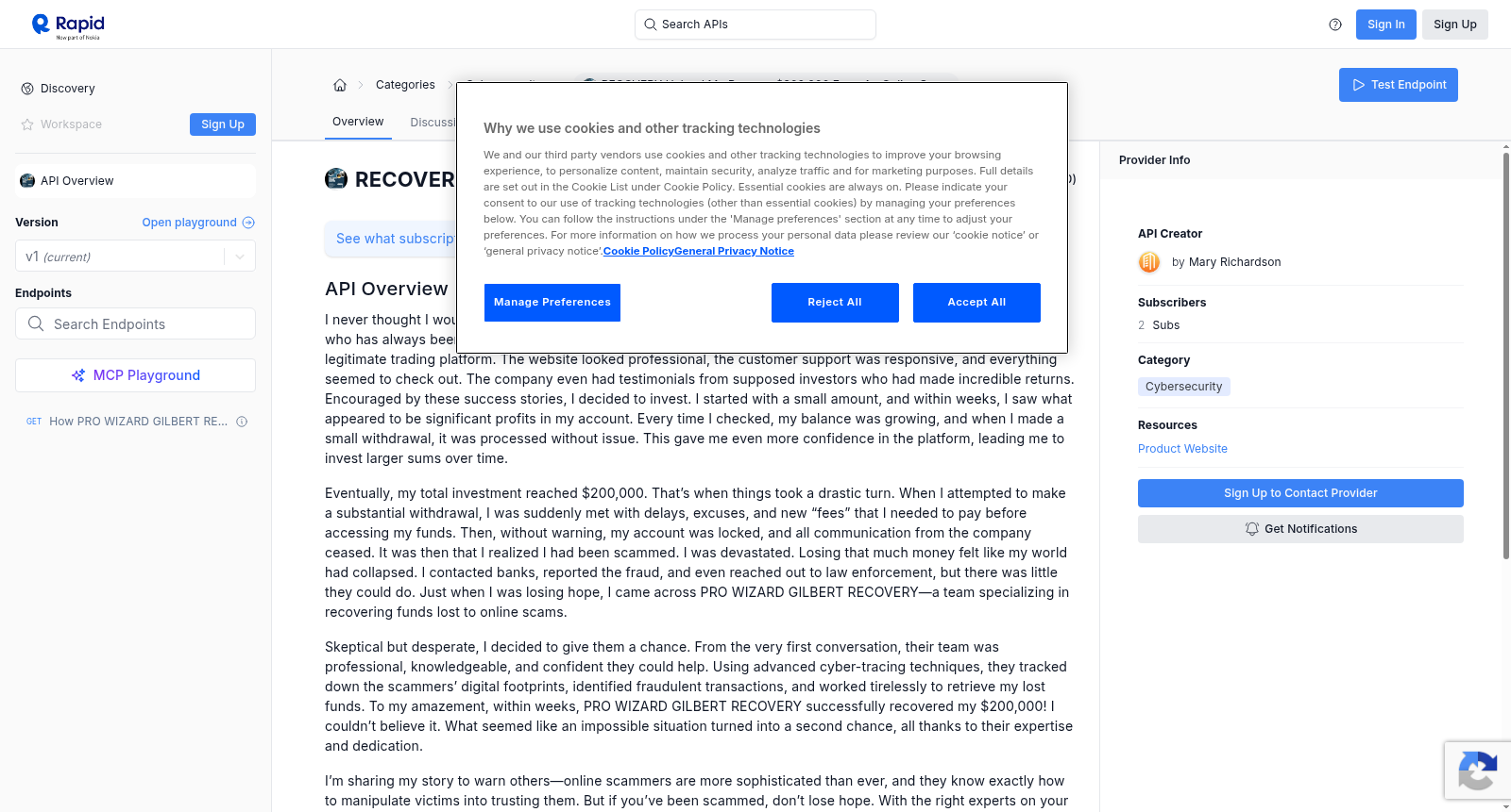 RECOVERY Helped Me Recover $200,000 from an Online Scam 数据集图片