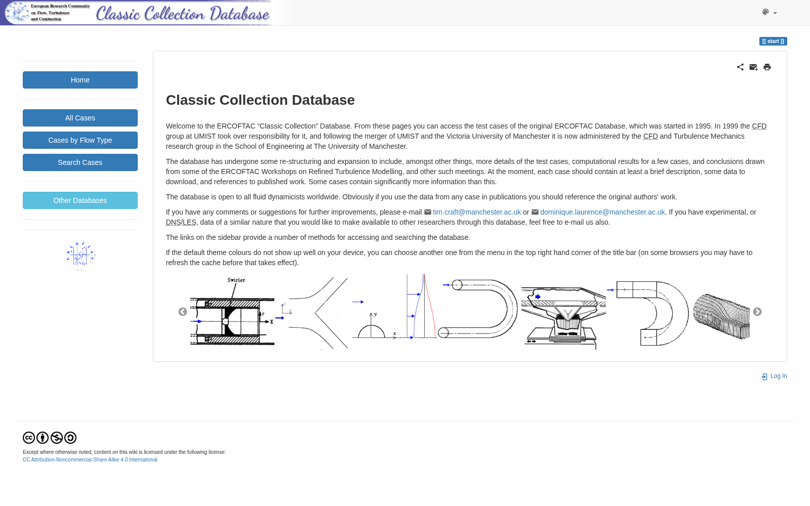 European Research Community on Flow, Turbulence and Combustion Database - Classic Collection 数据集图片