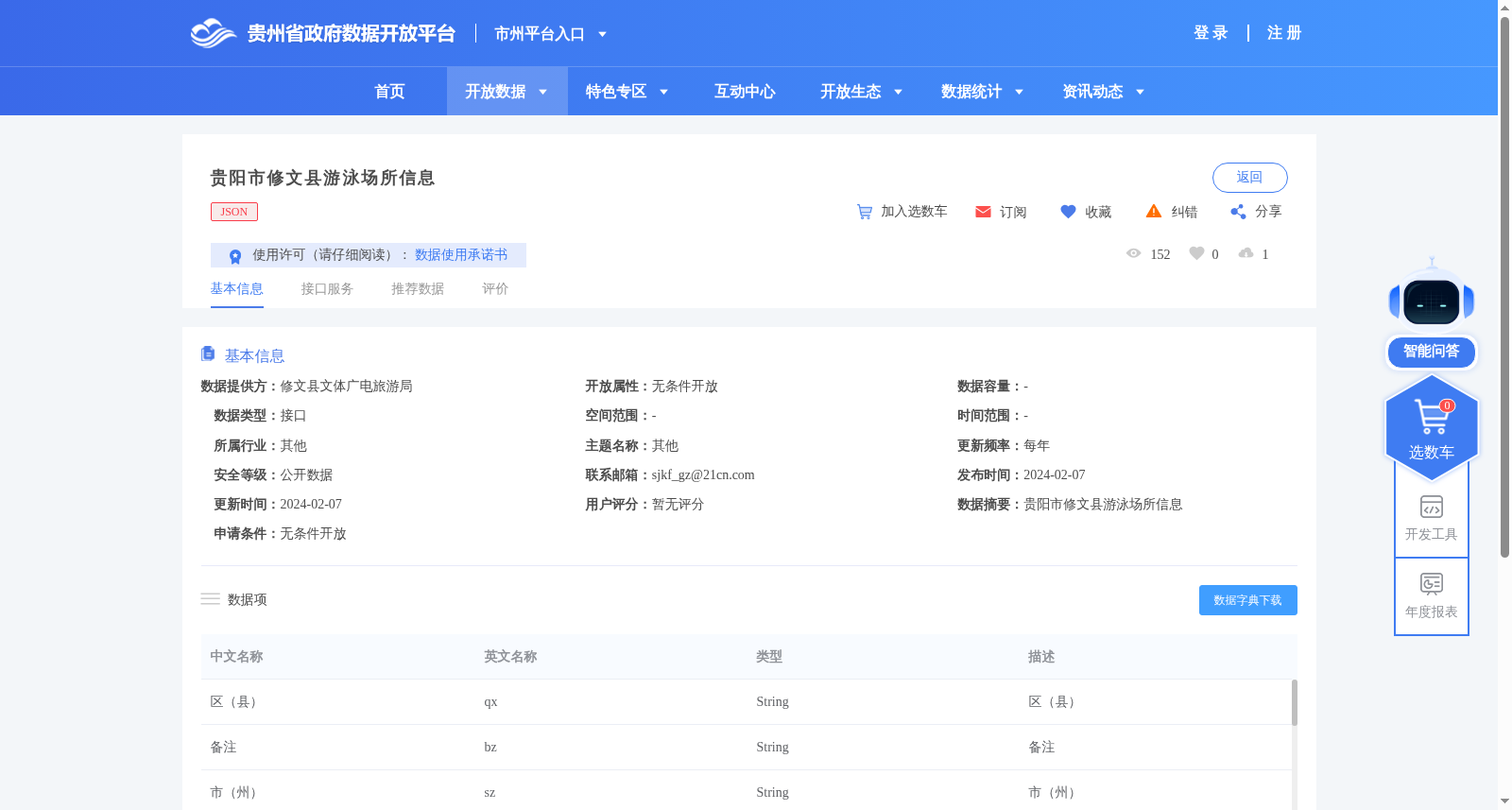 贵阳市修文县游泳场所信息 数据集图片