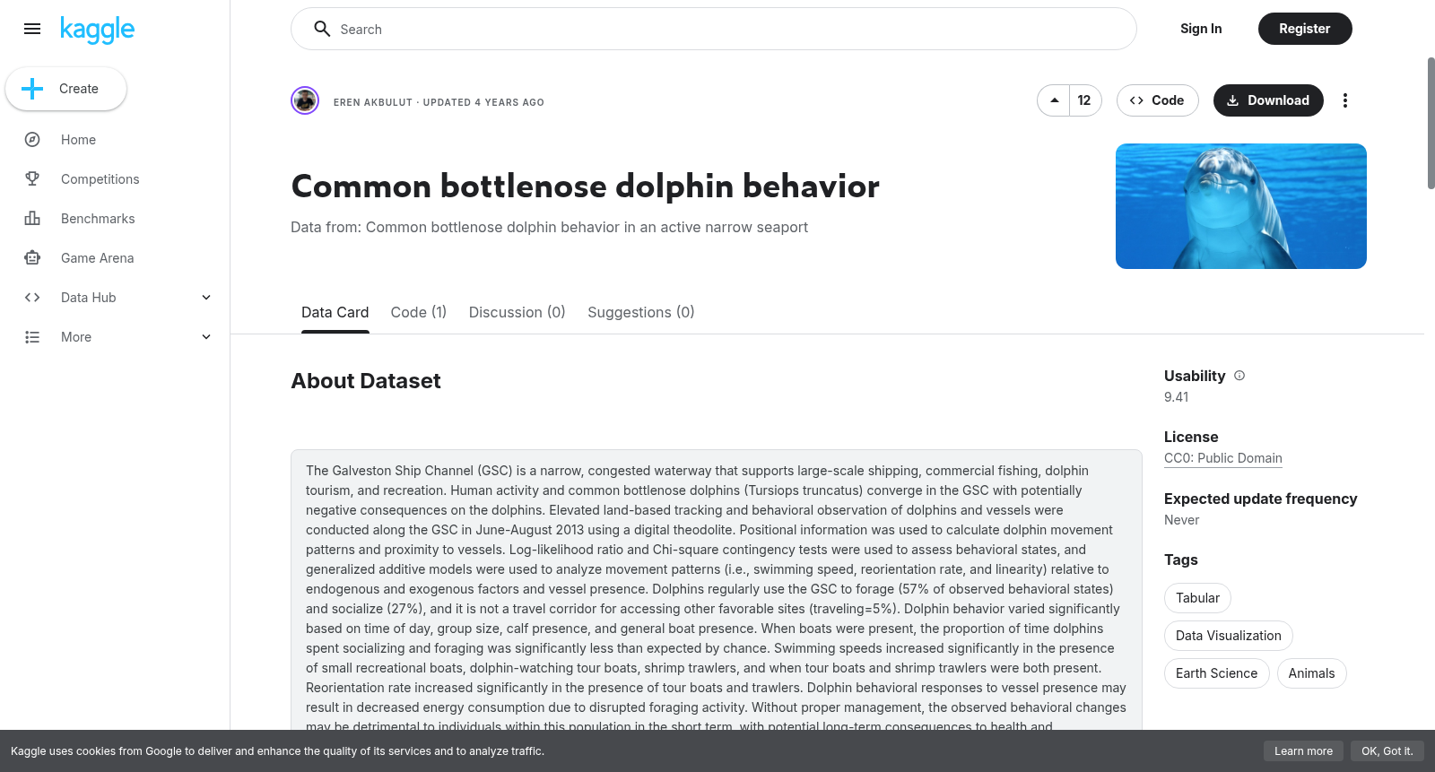 Common bottlenose dolphin behavior 数据集图片