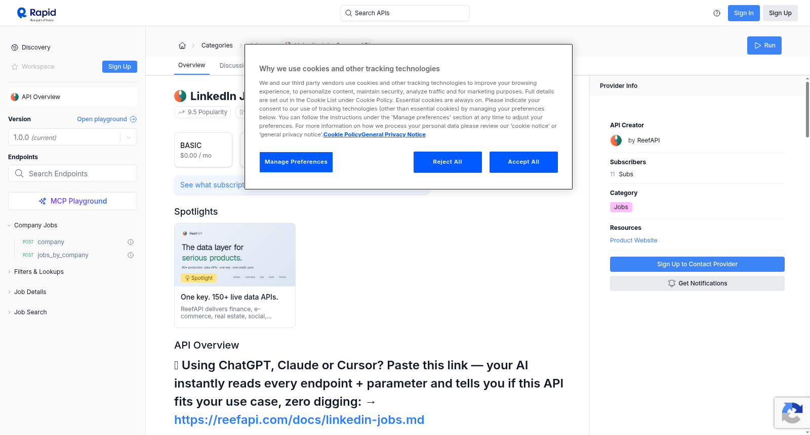 LinkedIn Jobs Scraper API 数据集图片