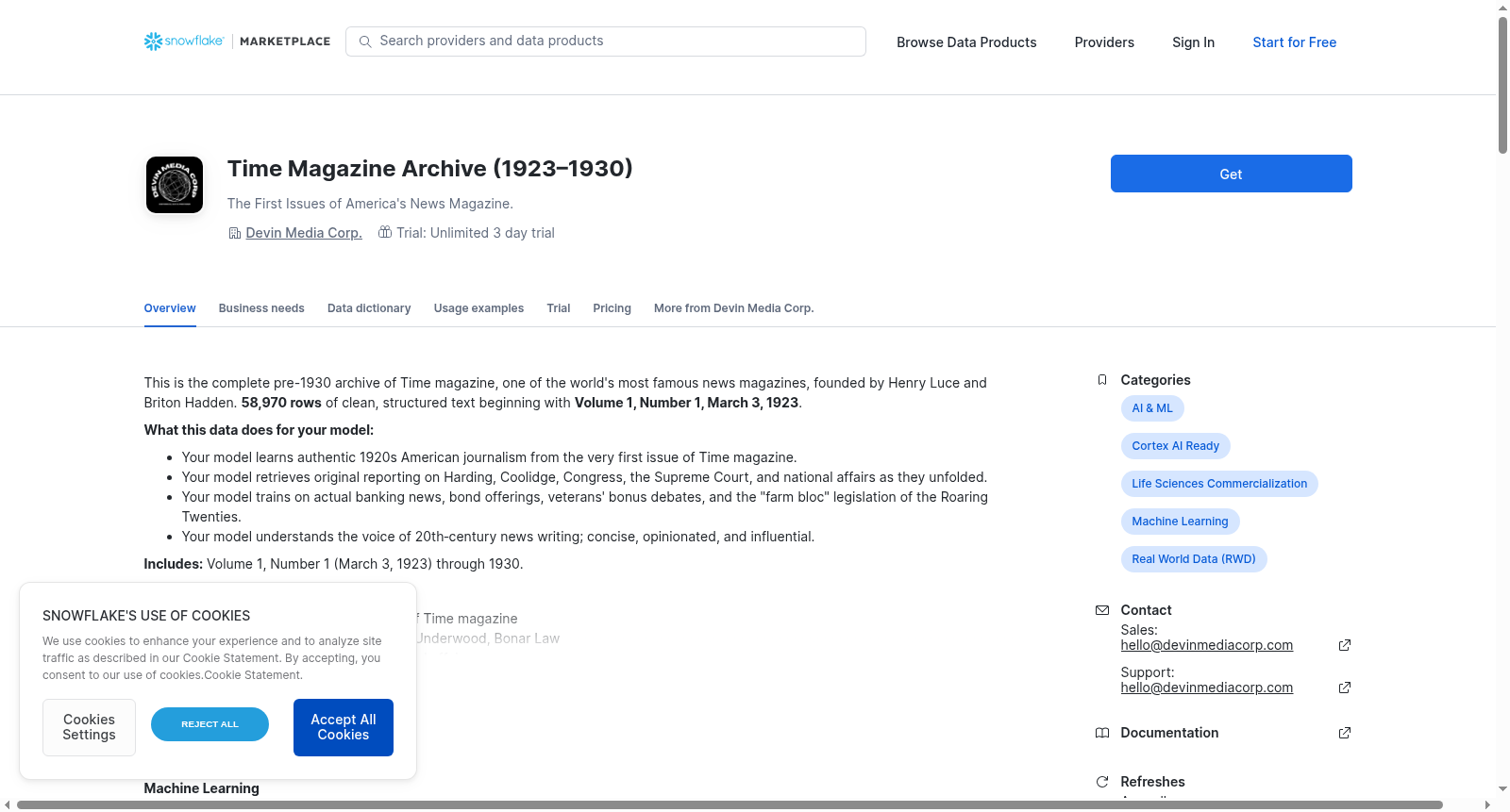 Time Magazine Archive (1923–1930) 数据集图片