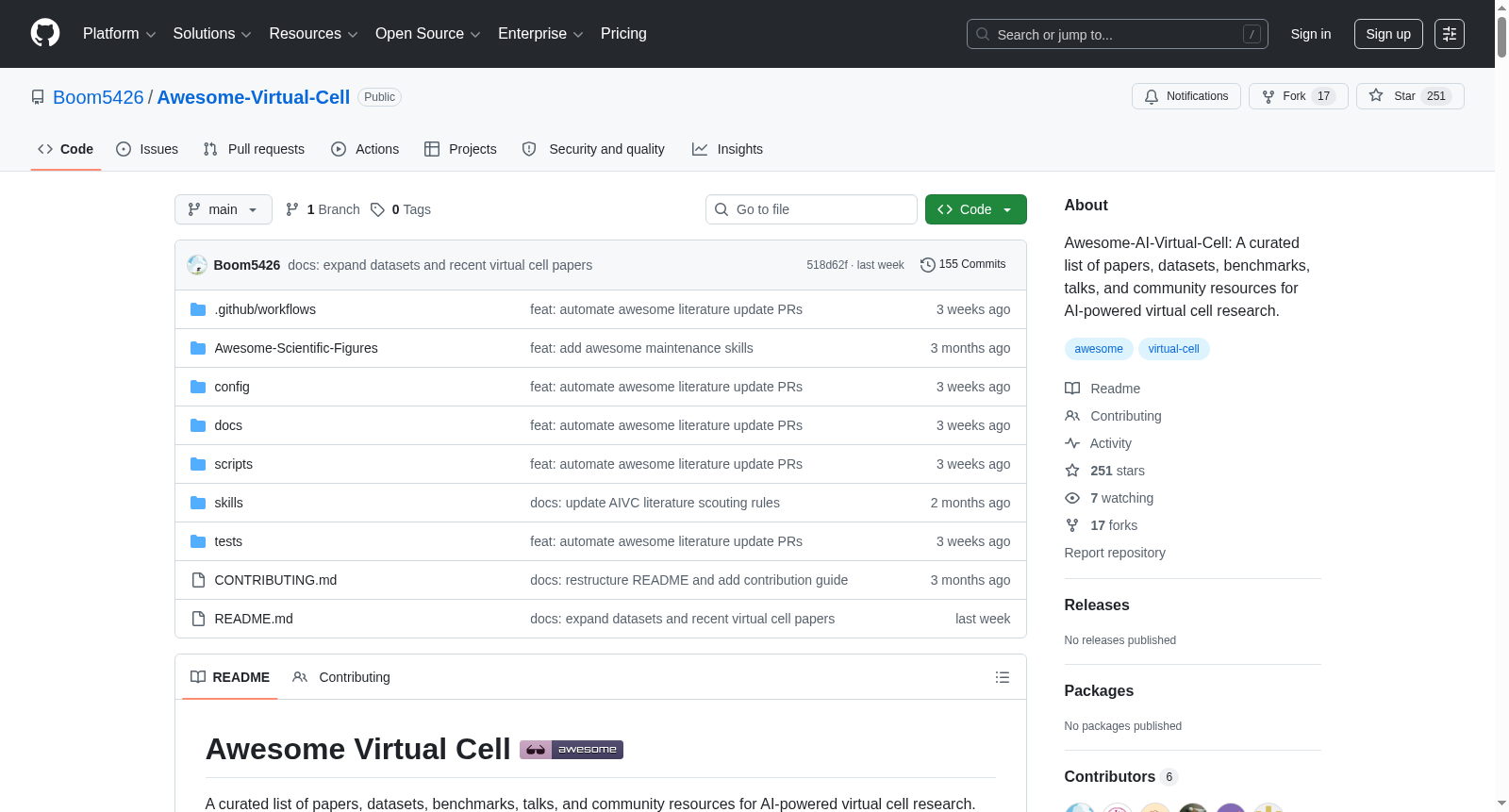 Awesome-Virtual-Cell 数据集图片