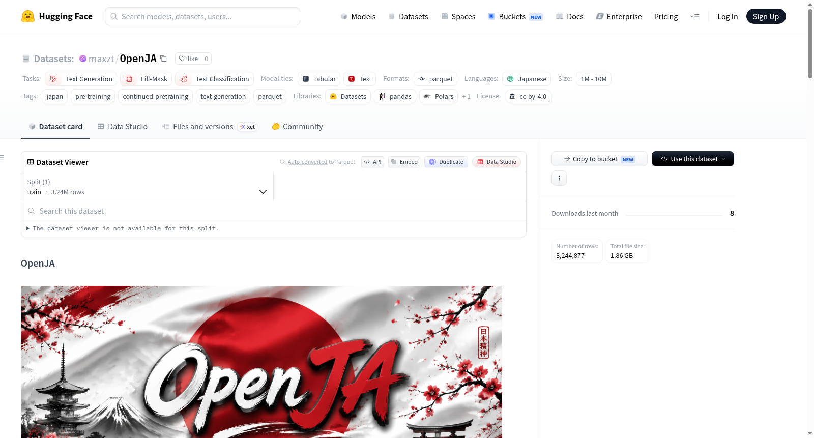 OpenJA 数据集图片