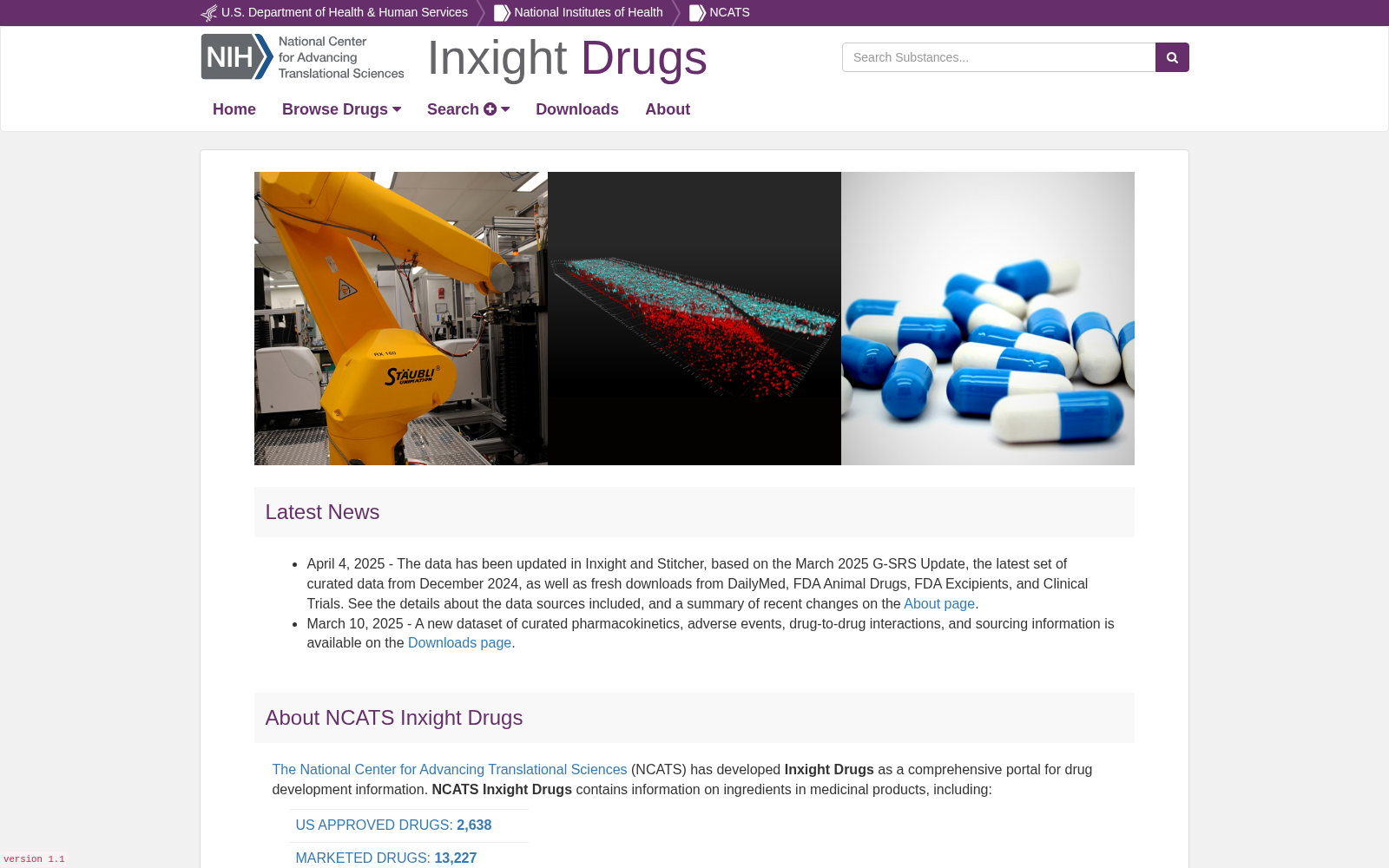 NCATS Inxight Drugs 数据集图片
