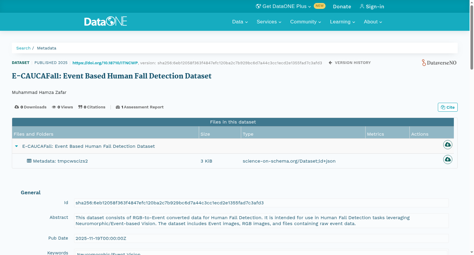 E-CAUCAFall: Event Based Human Fall Detection Dataset 数据集图片