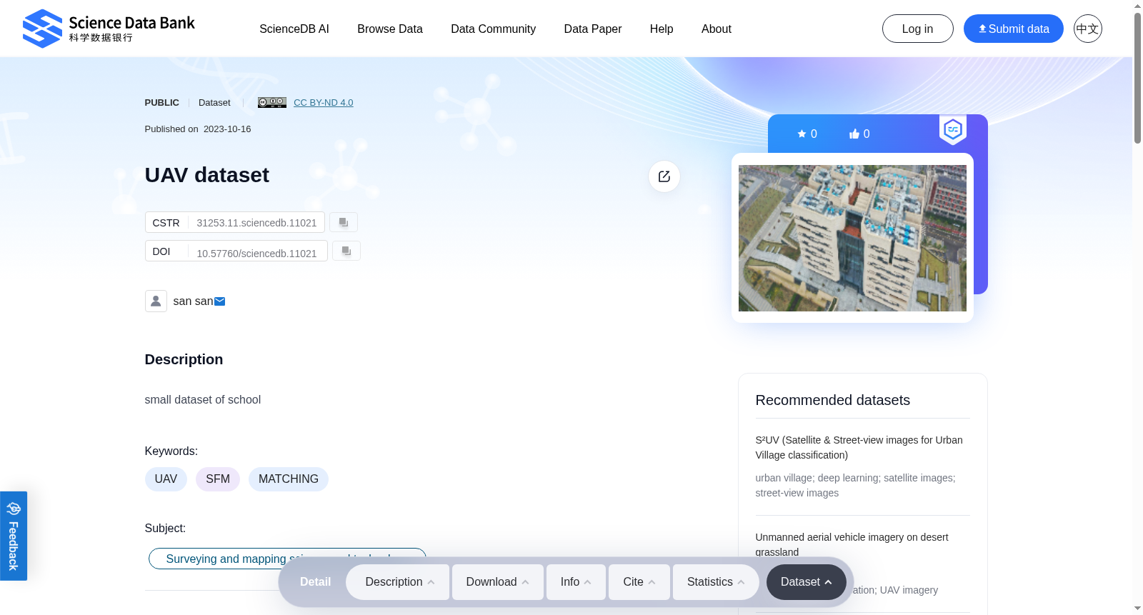 UAV dataset 数据集图片