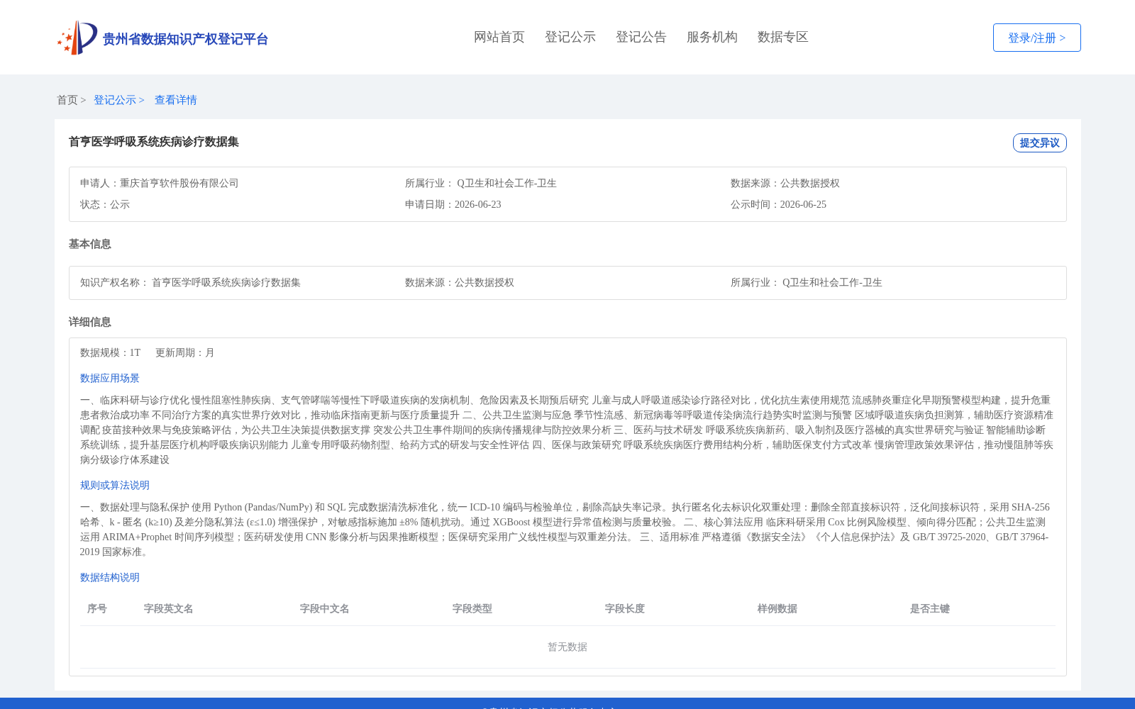 首亨医学呼吸系统疾病诊疗数据集 数据集图片