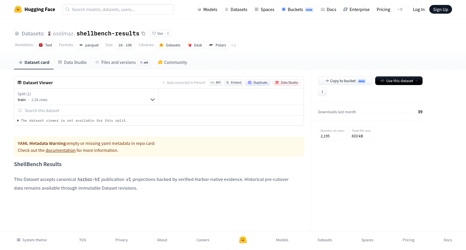 shellbench-results 数据集图片