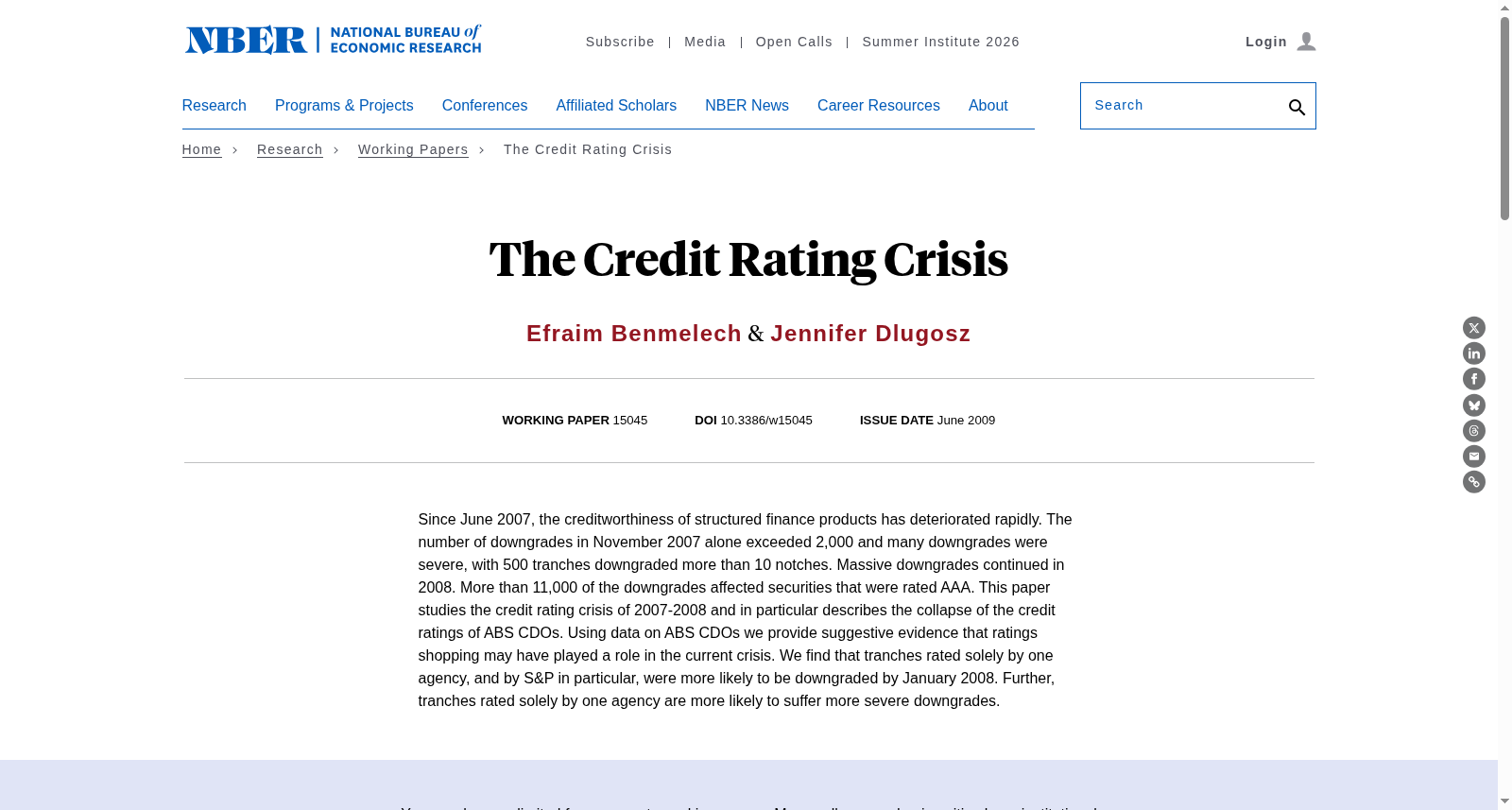 The Credit Rating Crisis 数据集图片