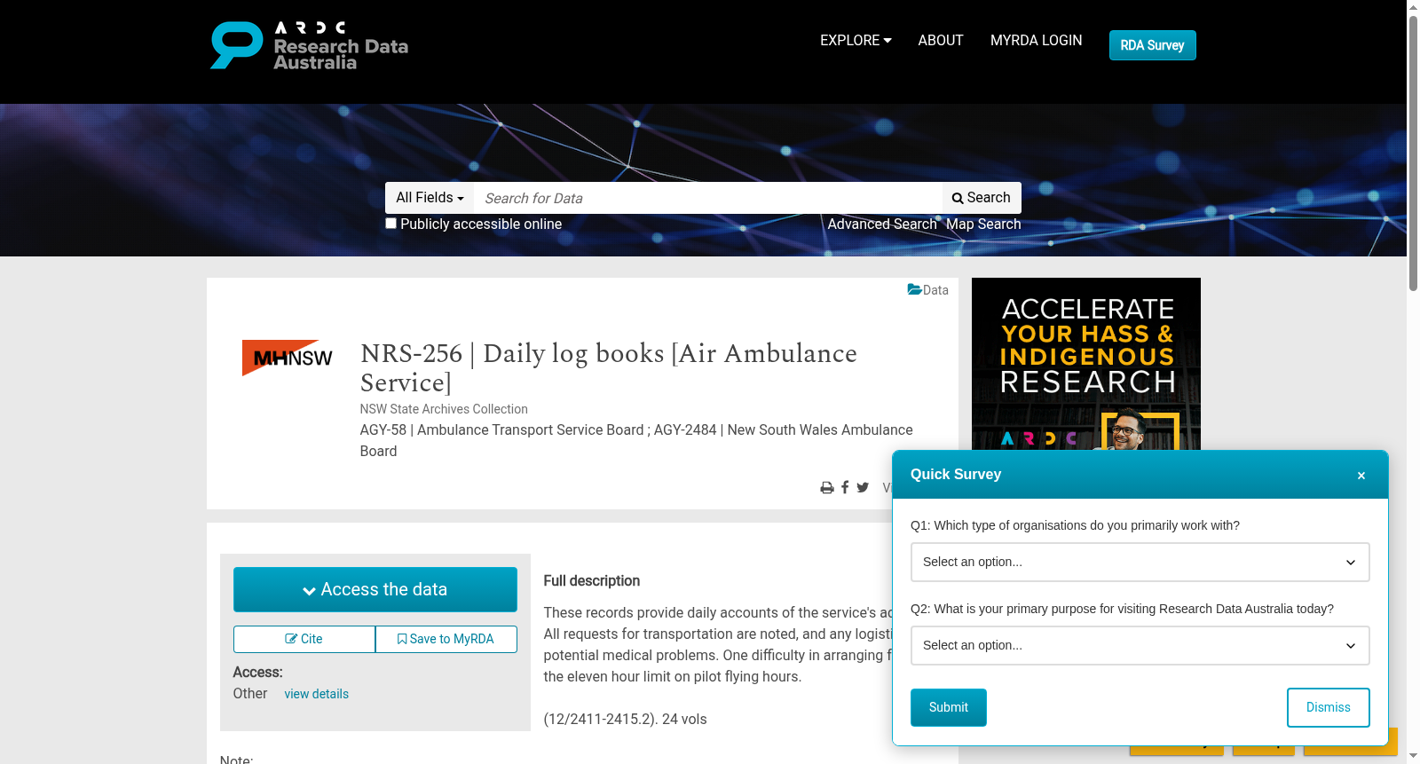 NRS-256 | Daily log books [Air Ambulance Service] 数据集图片