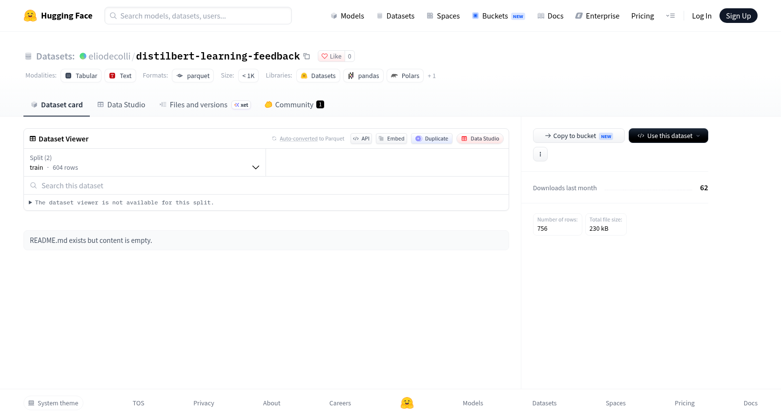 distilbert-learning-feedback 数据集图片