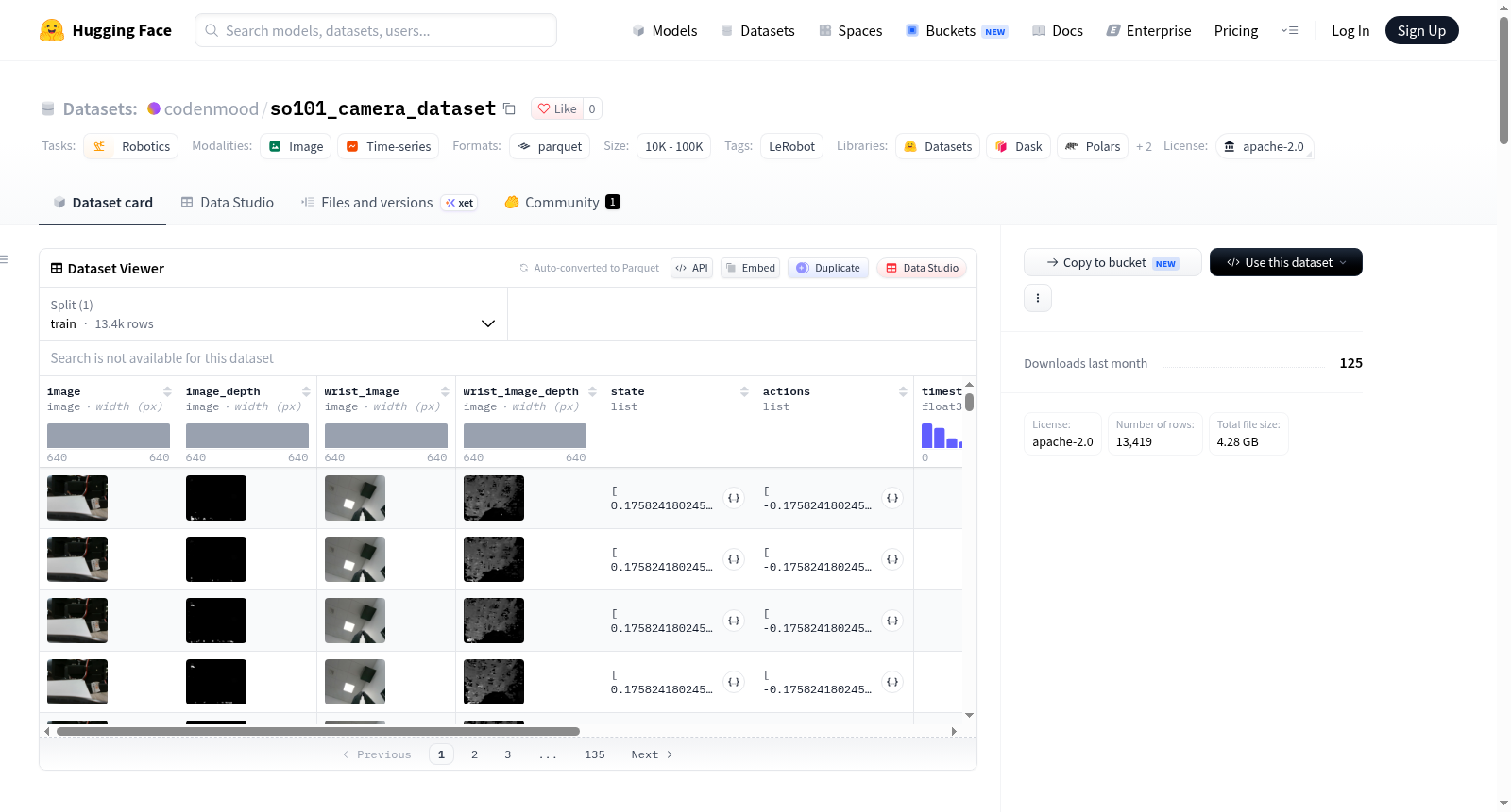 so101_camera_dataset 数据集图片