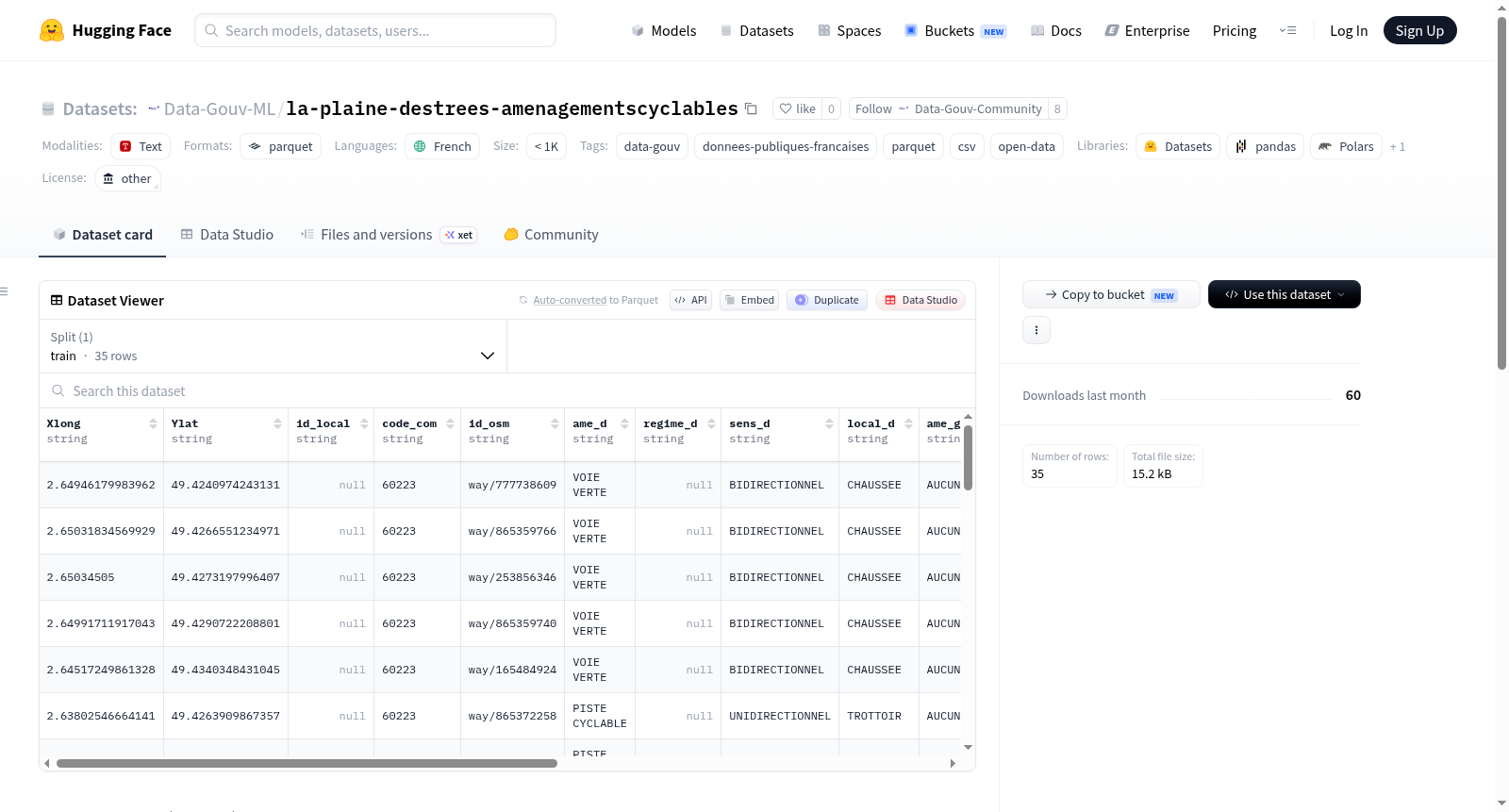 Data-Gouv-FR/la-plaine-destrees-amenagementscyclables 数据集图片