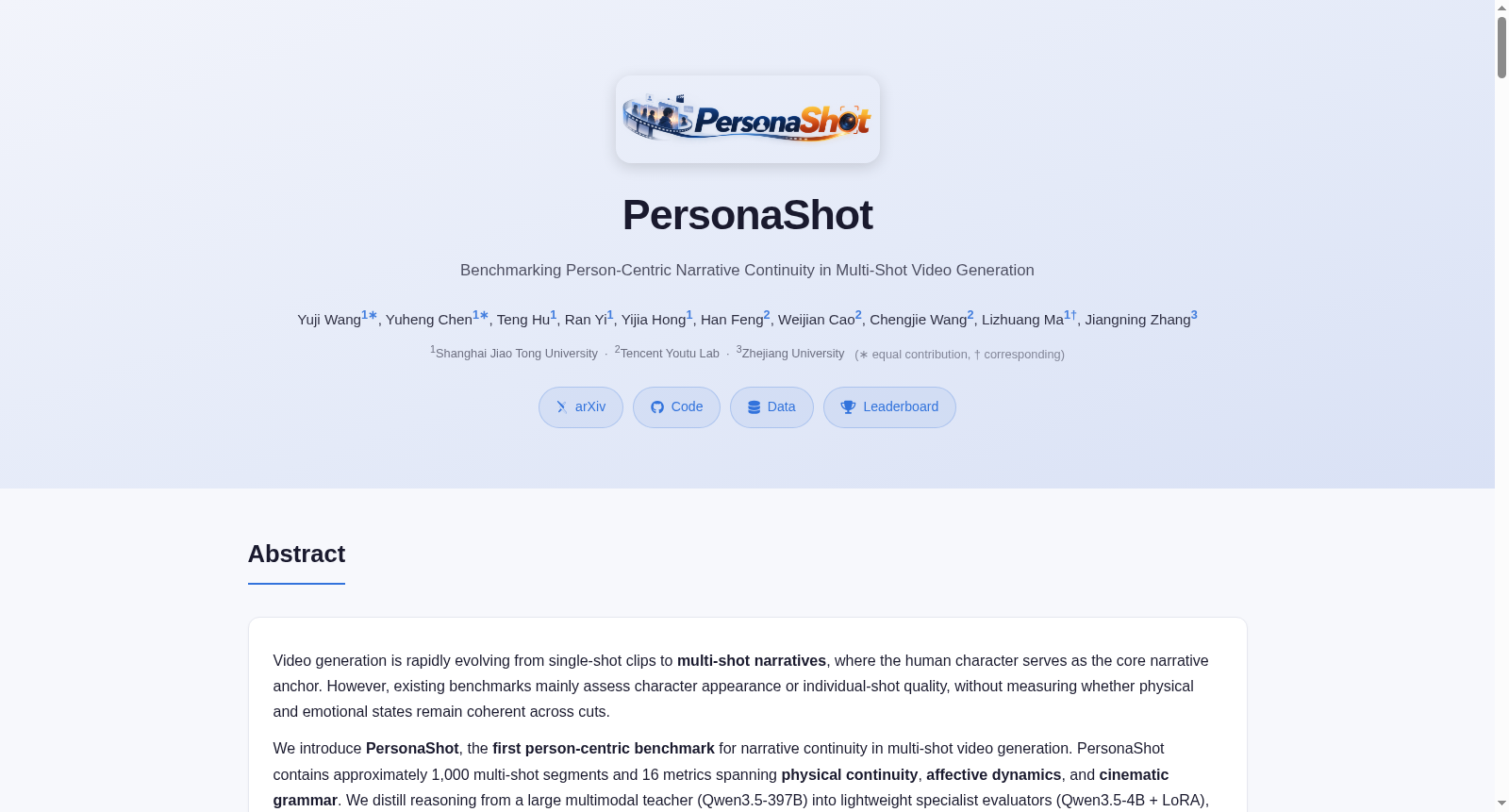 PersonaShot 数据集图片