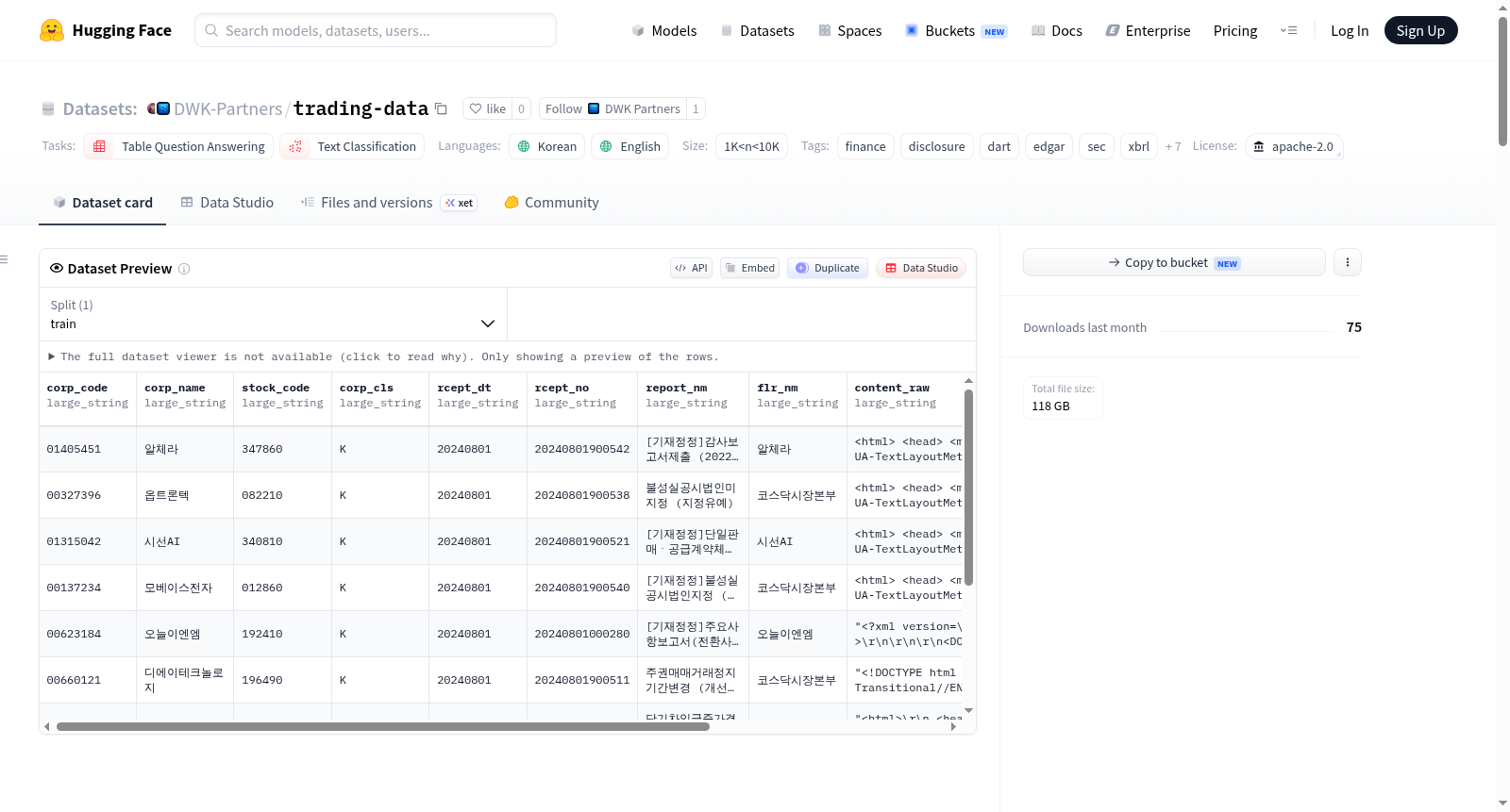 trading-data 数据集图片