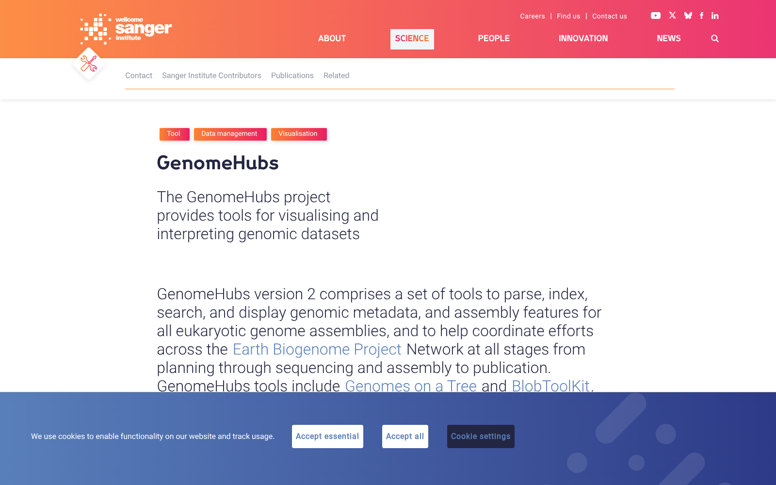 GenomeHubs 数据集图片