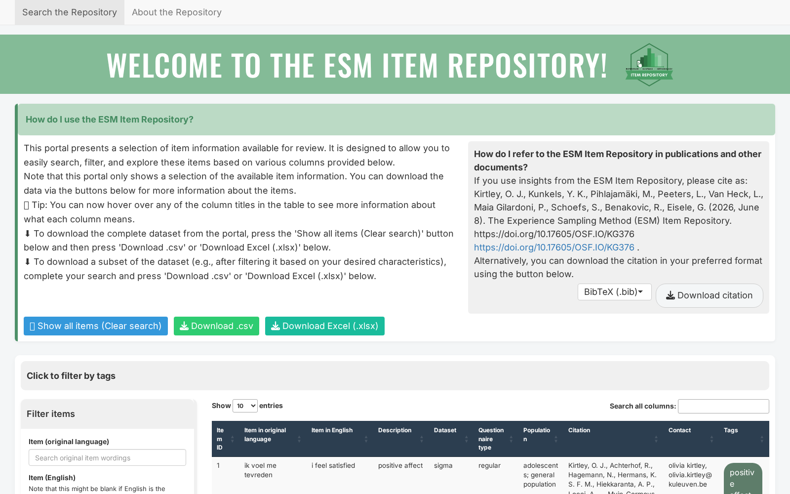 ESM Item Repository 数据集图片