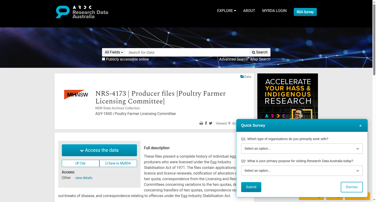 NRS-4173 | Producer files [Poultry Farmer Licensing Committee] 数据集图片
