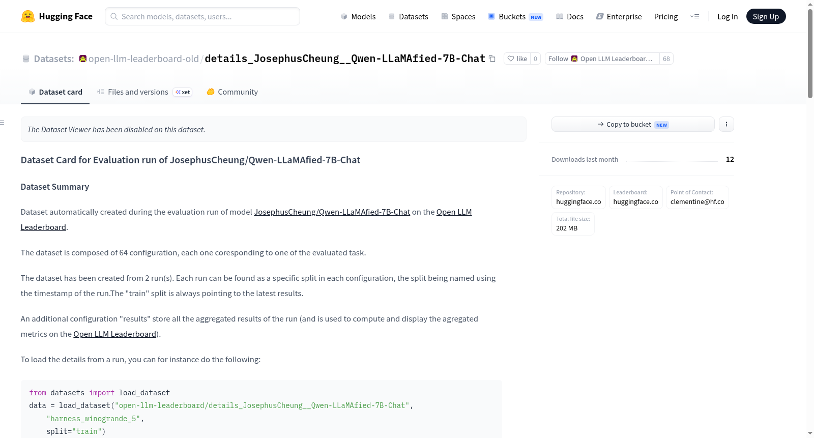 open-llm-leaderboard/details_JosephusCheung__Qwen-LLaMAfied-7B-Chat 数据集图片