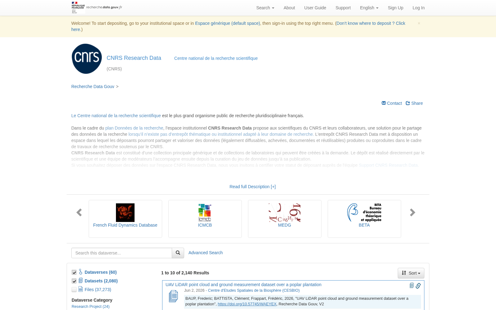 CNRS Research Data 数据集图片